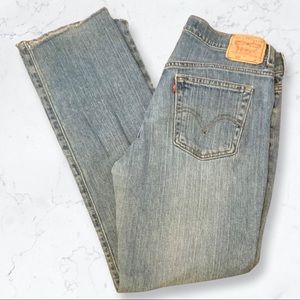 Levi’s 505 Nouveau Low Straight Leg Jeans
